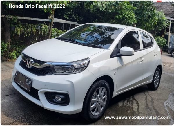Honda Brio Facelift 2022 tipe E cvt matic