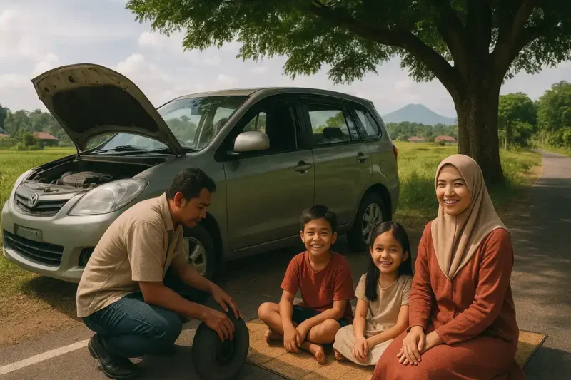 Tips Berkendara Jarak Jauh dengan Aman Istirahat di Perjalanan